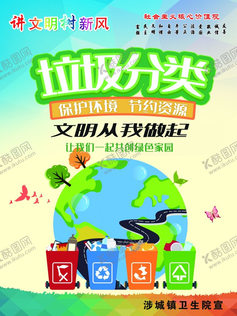 编号：50532601140411012703【酷图网】源文件下载-垃圾分类 