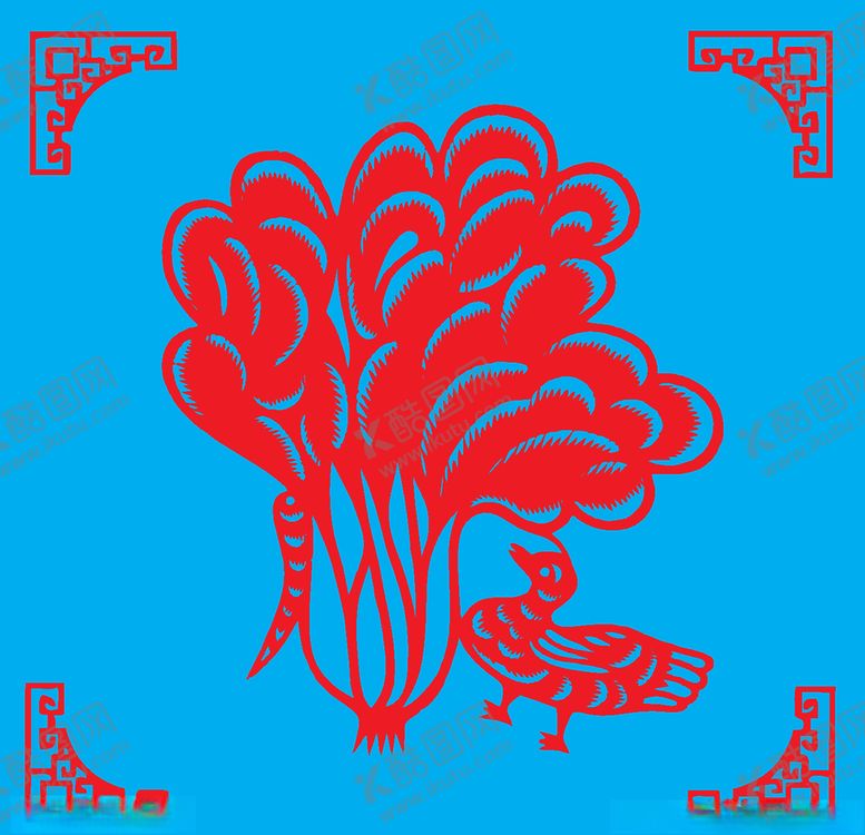 编号：89857609111001334856【酷图网】源文件下载-白菜剪纸