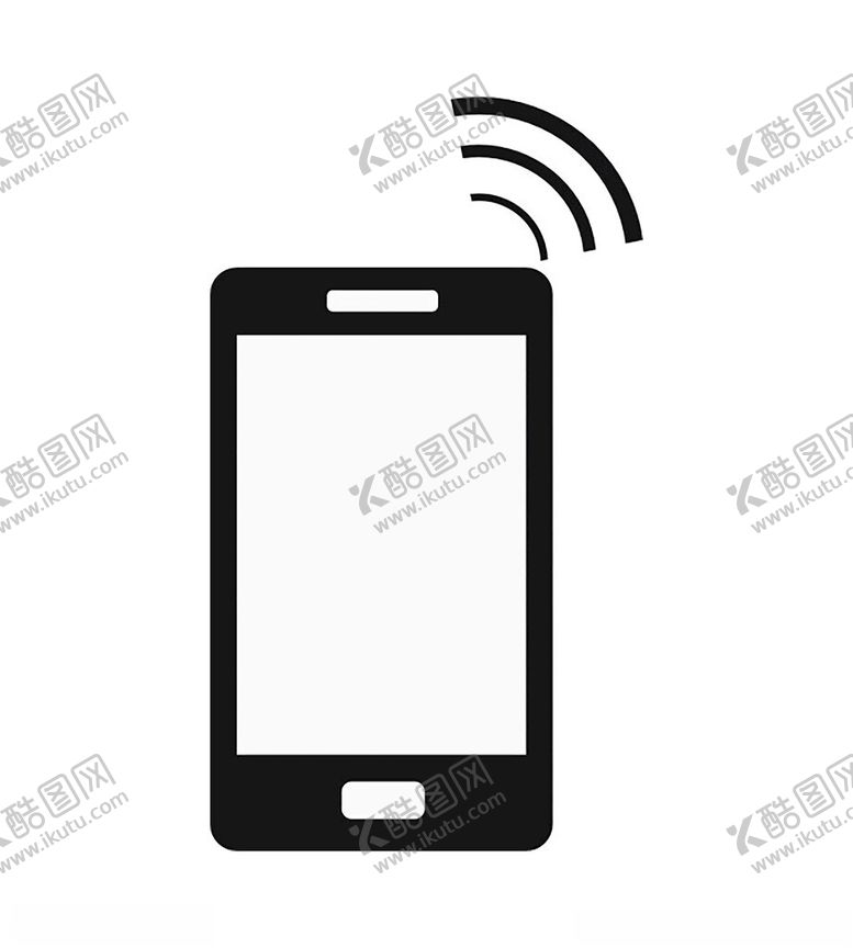 编号：38311604250258402085【酷图网】源文件下载-带信号标志的智能手机图标