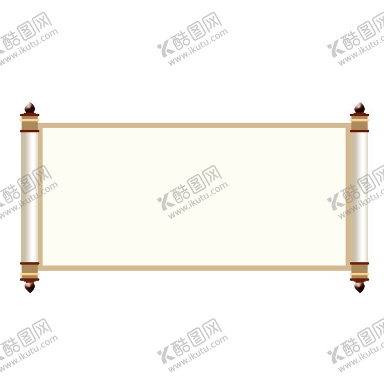 编号：40441009190900351668【酷图网】源文件下载-卷轴素材