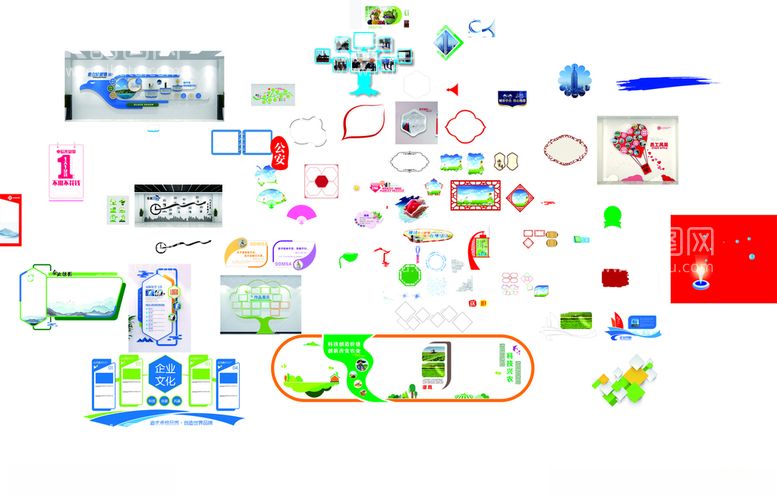 编号：93677512160511097510【酷图网】源文件下载-形象墙