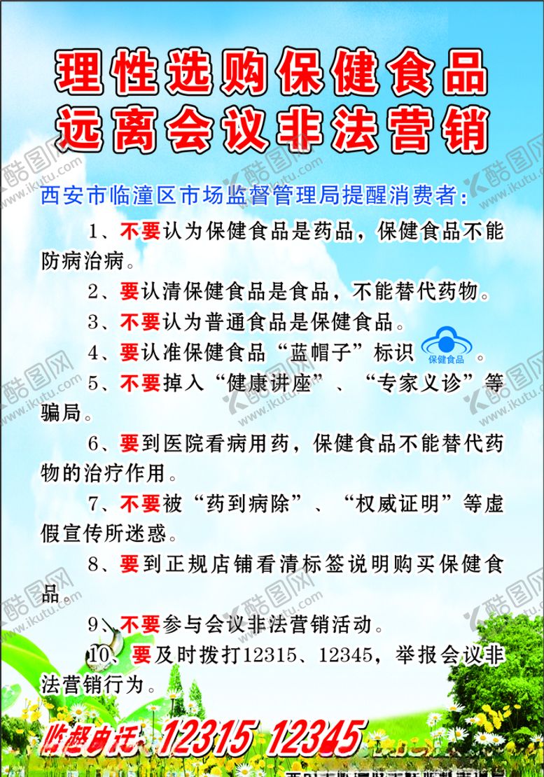 编号：93474510302025128967【酷图网】源文件下载-理性选购保健食品