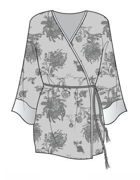服装款式衣图外套