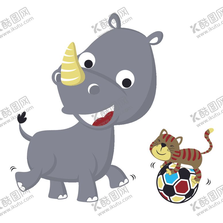编号：75995210062340314334【酷图网】源文件下载-卡通动物