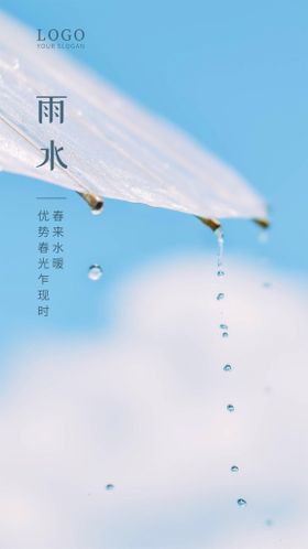 雨水海报