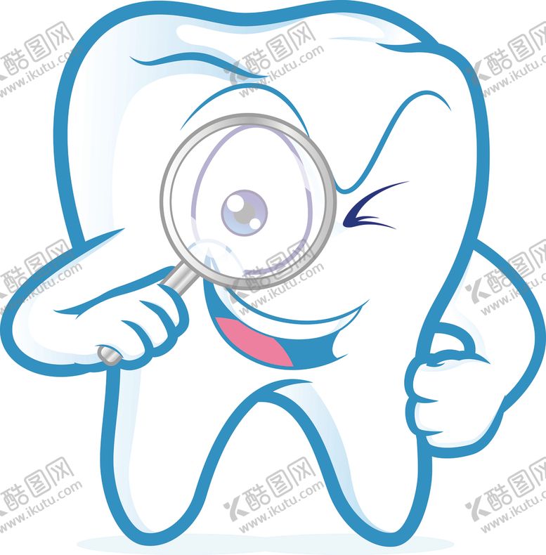 编号：80830305041211026038【酷图网】源文件下载-卡通牙齿