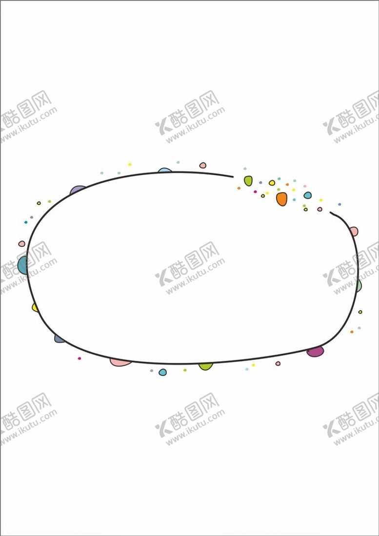 编号：55620402100930388269【酷图网】源文件下载-卡通可爱线条边框元素