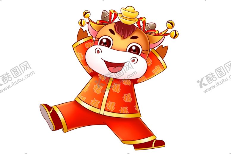 编号：32767210050344168715【酷图网】源文件下载-卡通牛