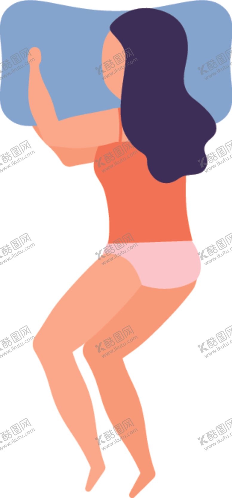 编号：26122305010208566249【酷图网】源文件下载-睡觉姿势