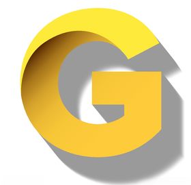 矢量金色字母