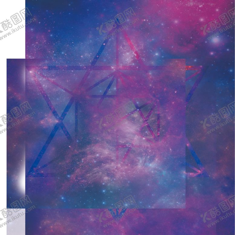 编号：98642704221706329468【酷图网】源文件下载-星空五角星