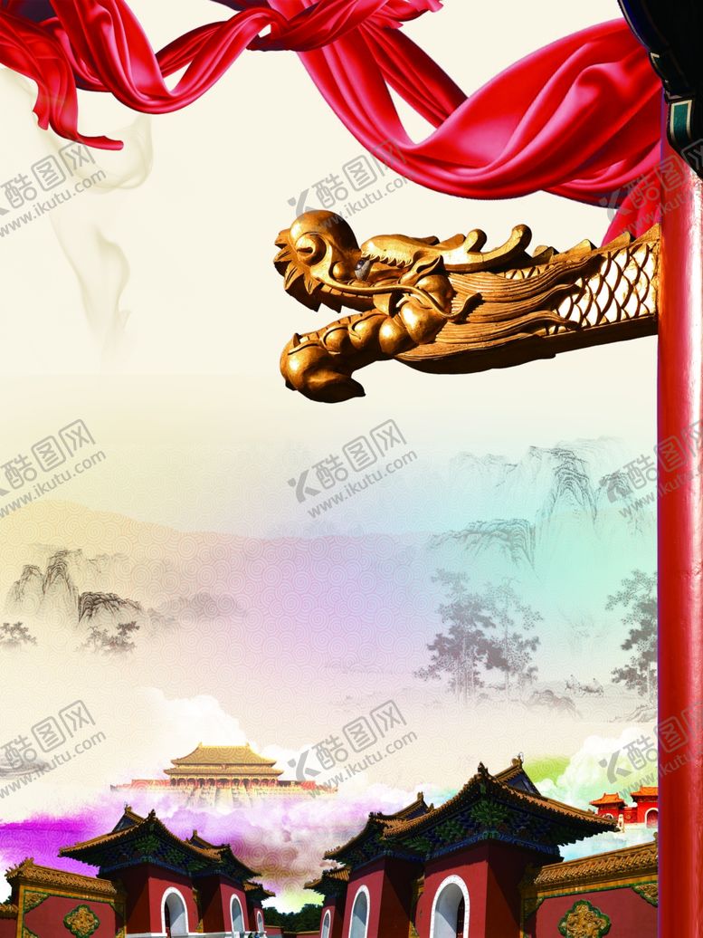 编号：55236805010647385018【酷图网】源文件下载-红色背景