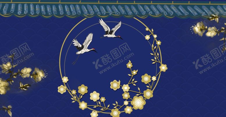 编号：65735705152129132658【酷图网】源文件下载-中国风大气背景