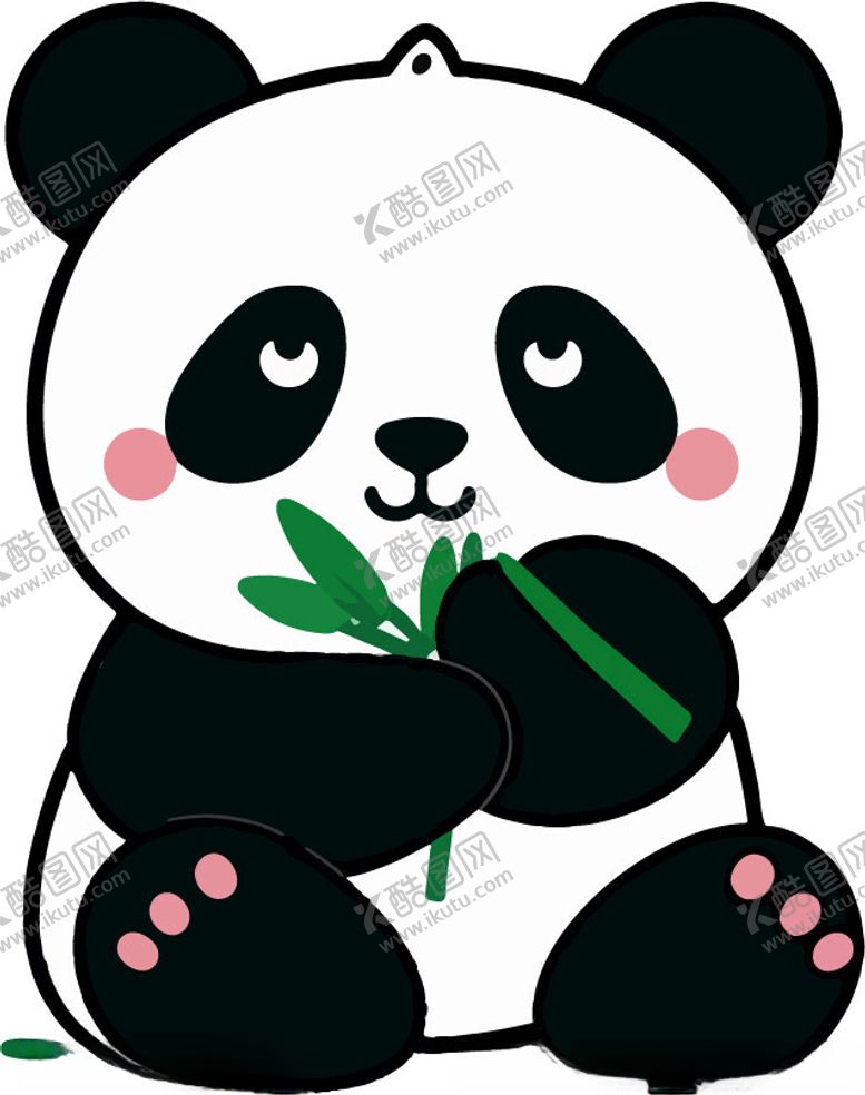 编号：51943802170900122414【酷图网】源文件下载-可爱卡通熊猫