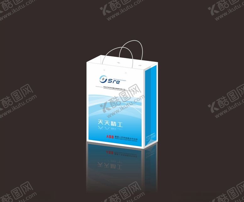 编号：44488202142208021997【酷图网】源文件下载-手提袋(含平面展开图)图片