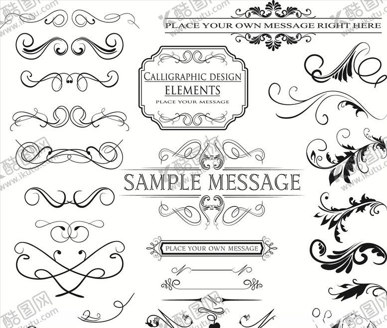 编号：38733710090852525200【酷图网】源文件下载-矢量花纹花边