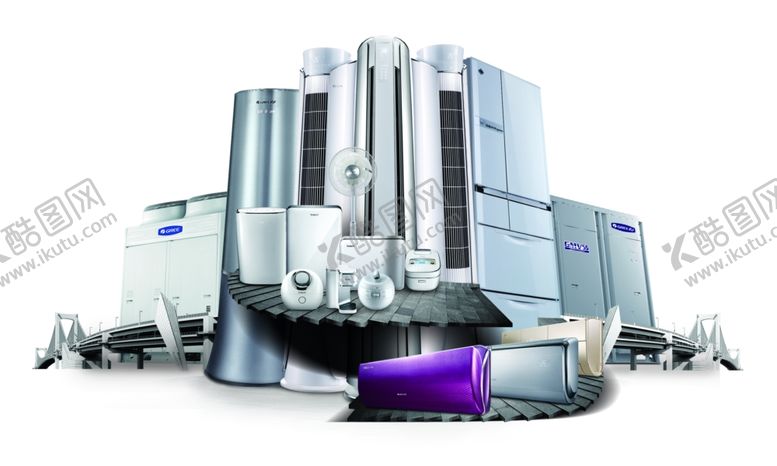 编号：92271510061330075948【酷图网】源文件下载-电器全家福