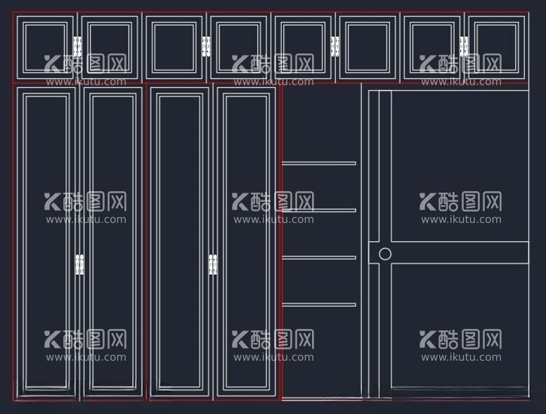 编号：35418611280431546725【酷图网】源文件下载-衣柜