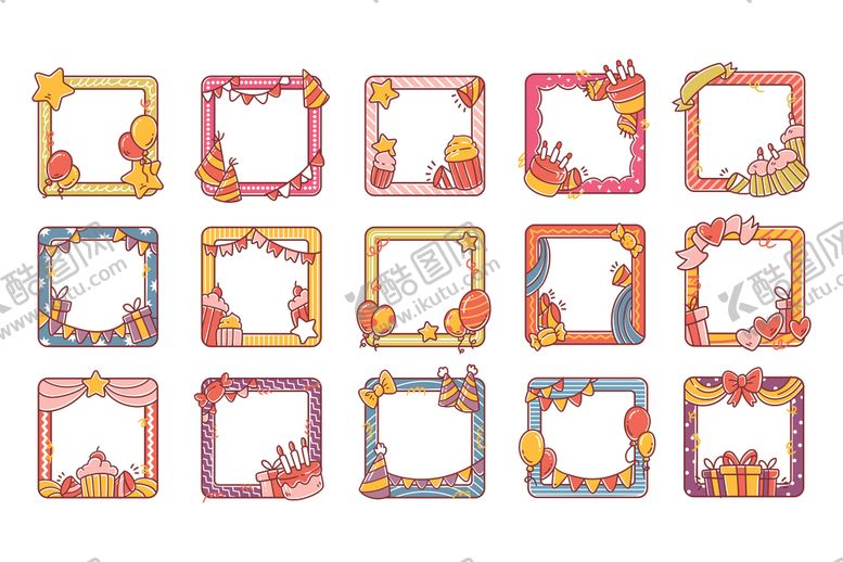 编号：99265610152011125598【酷图网】源文件下载-卡通相框