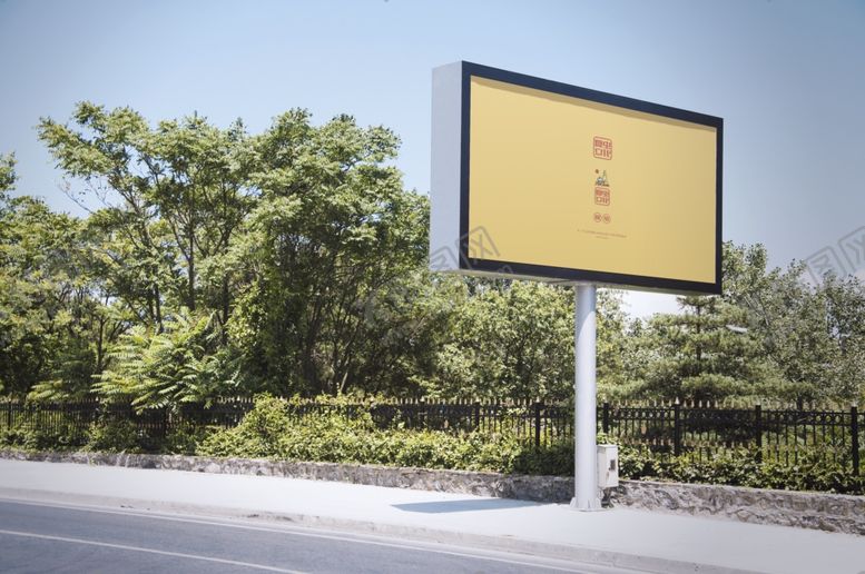 编号：46280211011752347061【酷图网】源文件下载-广告牌样机