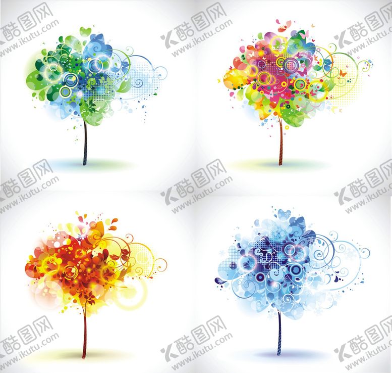 编号：32724710301342411650【酷图网】源文件下载-时尚手绘大树