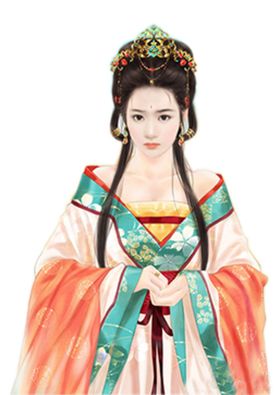 古装帅哥美女插画图片复唯公子风手绘