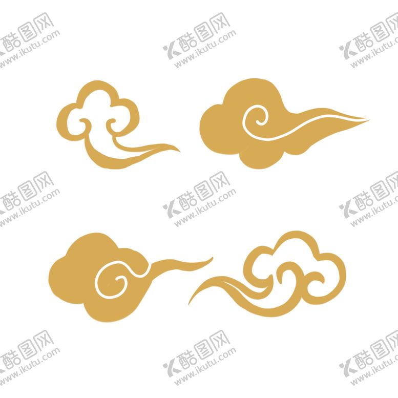 编号：78465110190100488678【酷图网】源文件下载-金色祥云