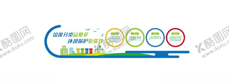 编号：53236509250251051186【酷图网】源文件下载-垃圾类文化墙