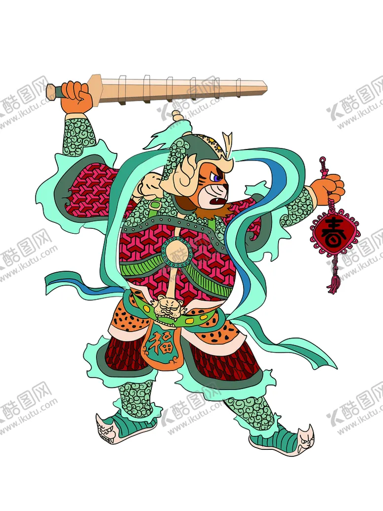 编号：90816710111337013698【酷图网】源文件下载-卡通老虎