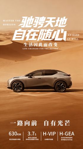 汽车营销海报
