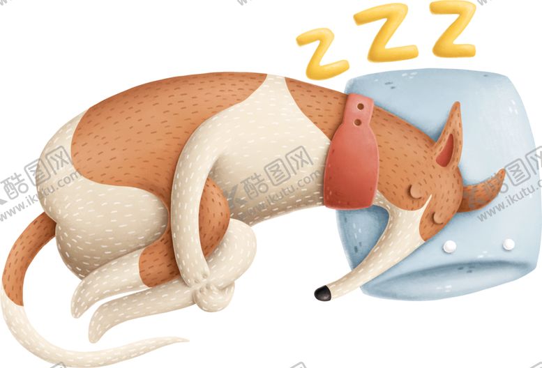 编号：62978709221903328947【酷图网】源文件下载-卡通动物小狗插画