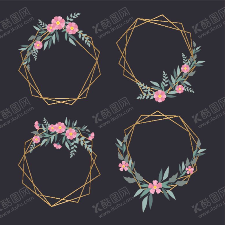 编号：42592210301517202687【酷图网】源文件下载-花纹边框