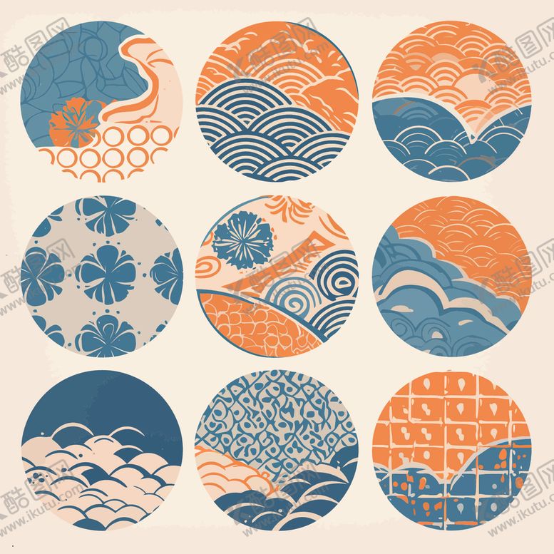 编号：77360712182102317645【酷图网】源文件下载-古典花纹图案