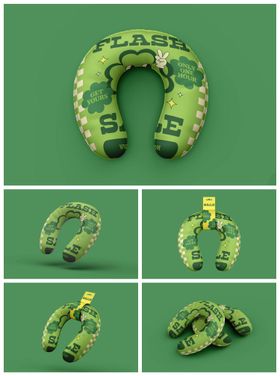 绿宝石方枕枕头