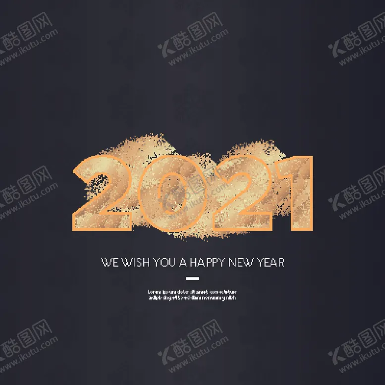 编号：39206105150123043265【酷图网】源文件下载-2021新年展板背景
