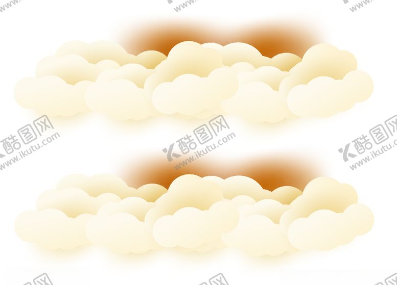 编号：86870910061545254608【酷图网】源文件下载-卡通云朵矢量素材