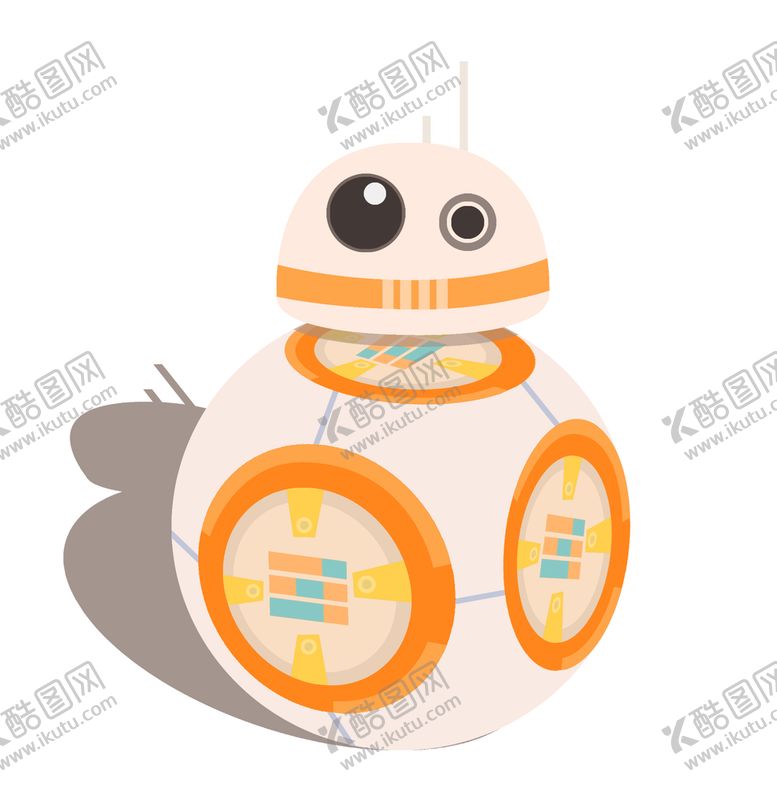 编号：12063709141640376071【酷图网】源文件下载-卡通机器人插画智能机械人