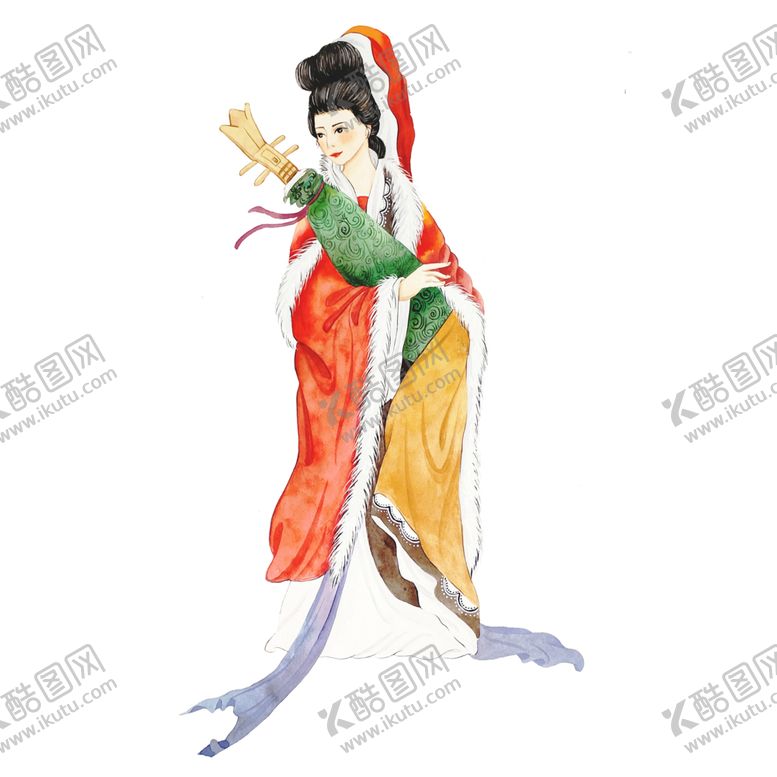 编号：46822007072352486156【酷图网】源文件下载-国学人物插画