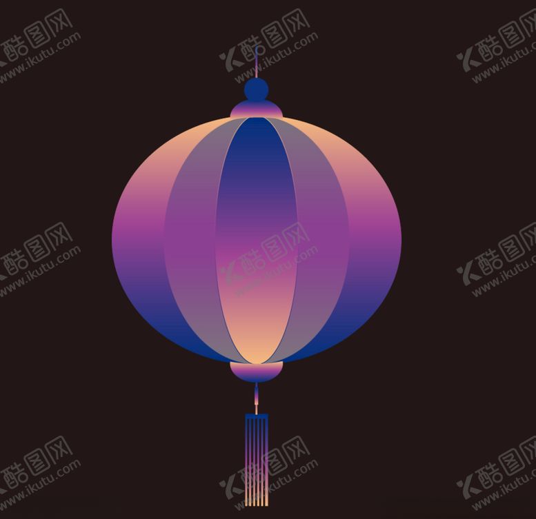 编号：35564004301741498596【酷图网】源文件下载-灯笼紫色灯笼中秋节