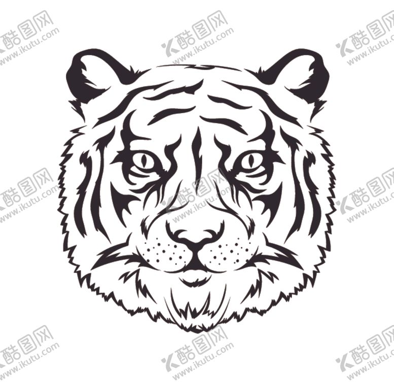 编号：34060309281813363512【酷图网】源文件下载-卡通老虎