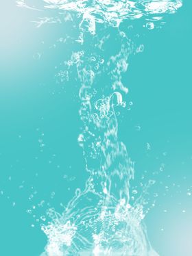 矢量清新水纹水波海报背景