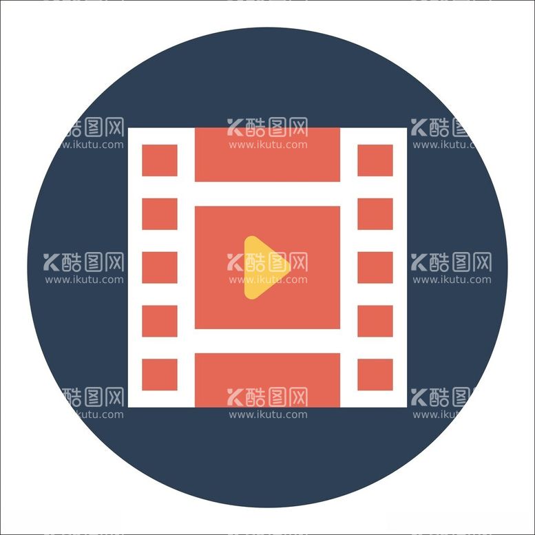 编号：79522412160801402606【酷图网】源文件下载-视频播放图标