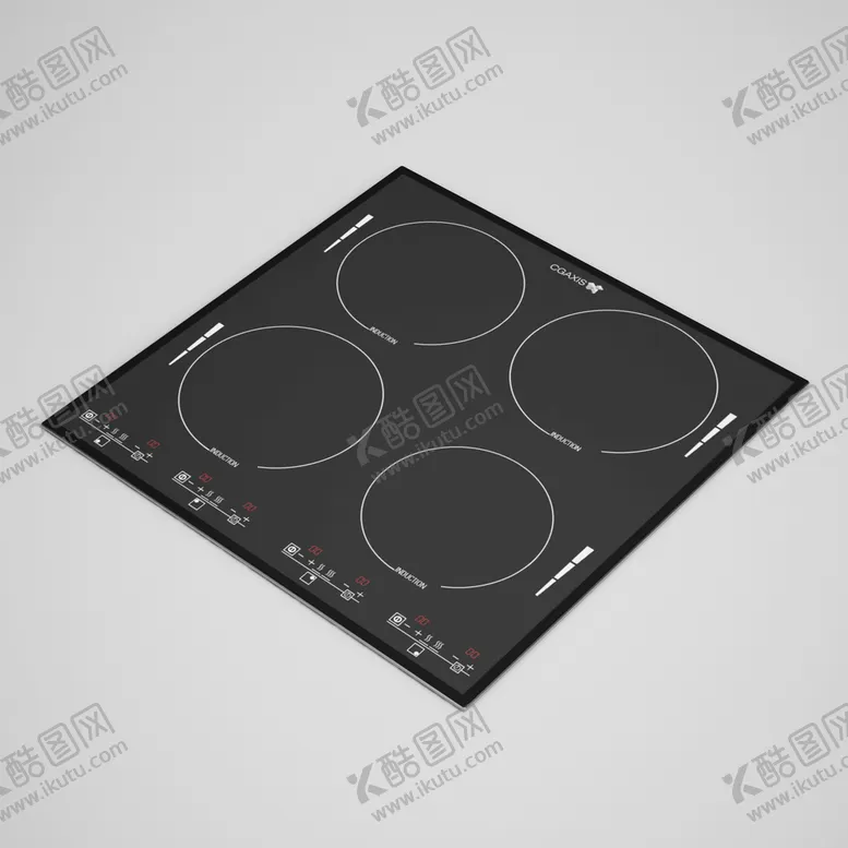 编号：47056610282057137320【酷图网】源文件下载-C4D模型电磁炉