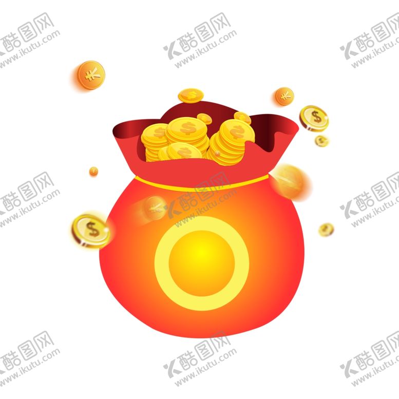 编号：63908507060046177732【酷图网】源文件下载-金币福袋