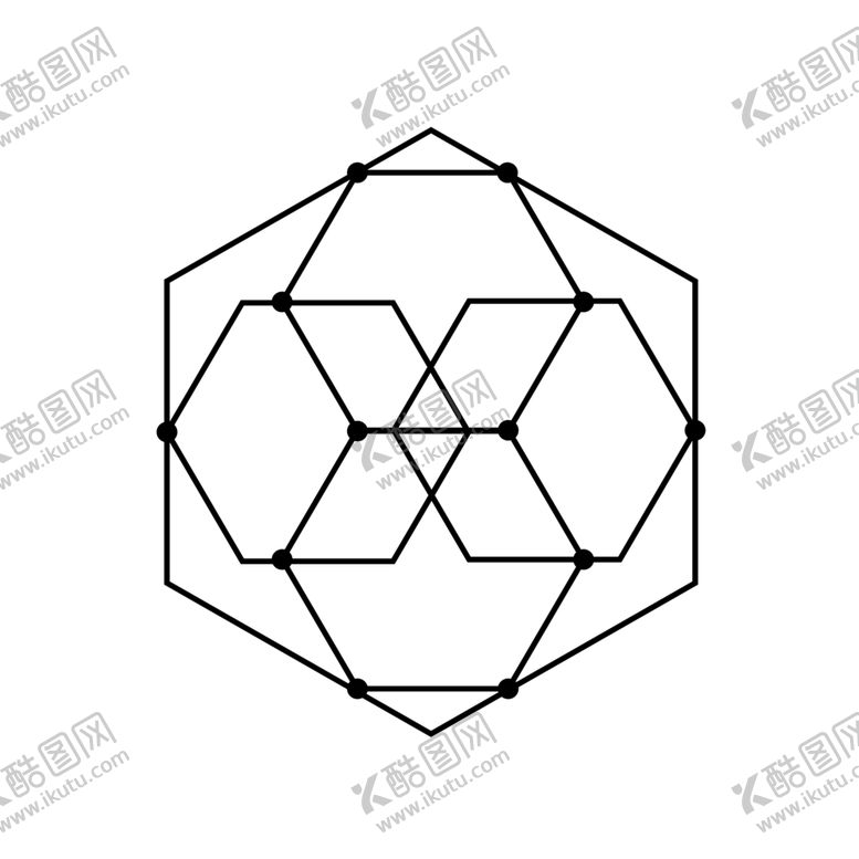 编号：90518309241759315255【酷图网】源文件下载-抽象几何图案