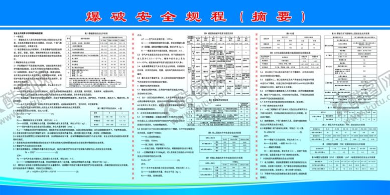 编号：32080210221847173131【酷图网】源文件下载-爆破安全规程