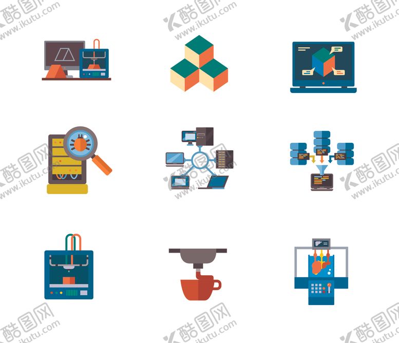 编号：41883309160314241773【酷图网】源文件下载-服务器图标