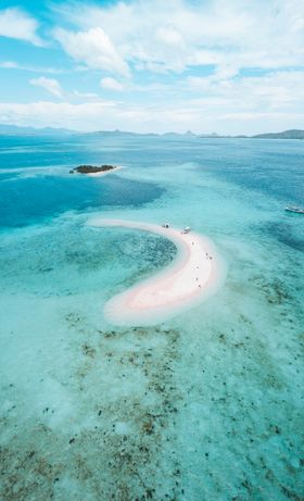 海边风光装饰画海滩