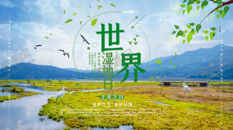 编号：47512904211628206816【酷图网】源文件下载-湿地日