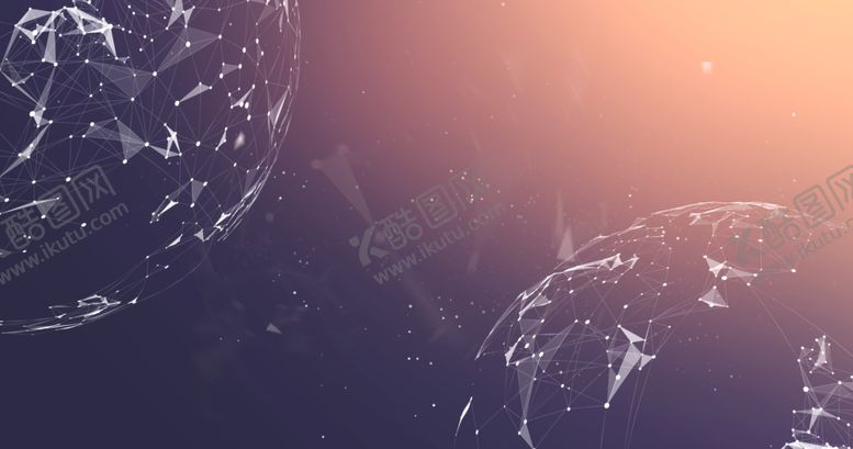 编号：18943309260926239722【酷图网】源文件下载-科技粒子背景
